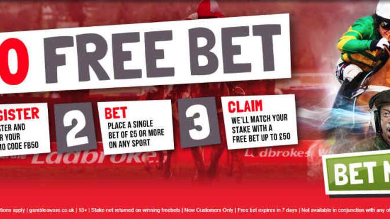 Ladbrokes Cheltenham free bet
